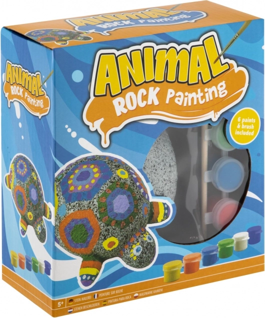 Kőfestő készlet – teknős