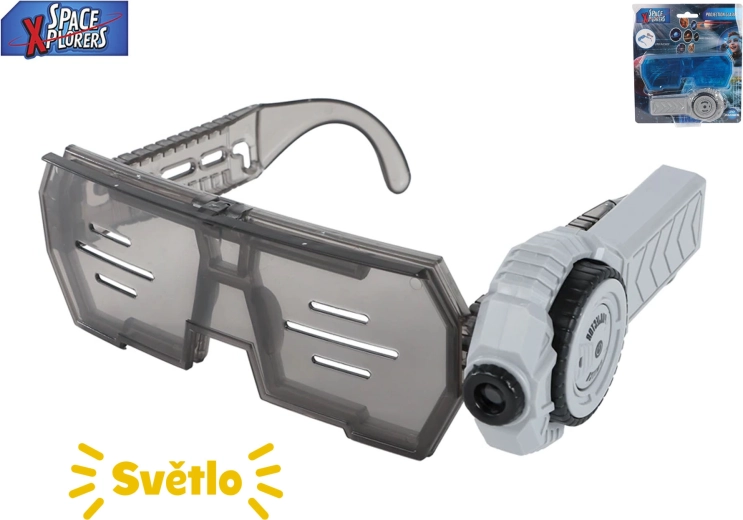 Gyermek űrkutató szemüveg projektoros zseblámpával – Space Explorers