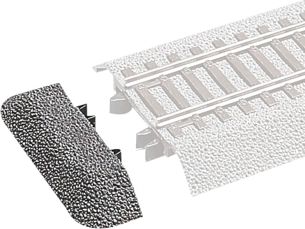 Roco Line ágyazatvég-záró H0, 6 db