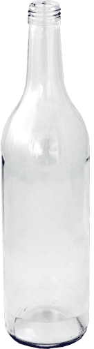 Üveg szeszesitalos palack 0,7 l