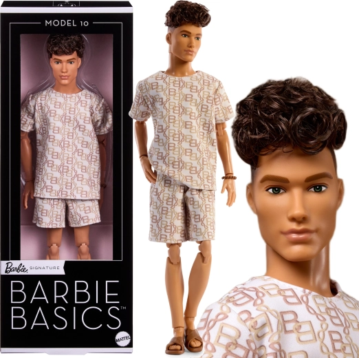 Mattel Barbie Signature Basics Ken modell 10 gyűjtői baba