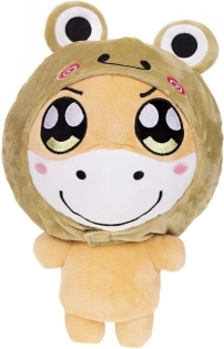 Plüss lovacska békás kapucniban