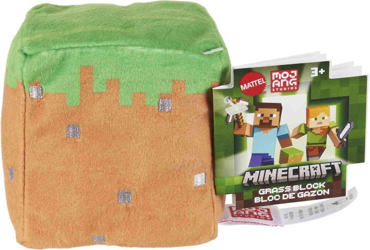 Minecraft plüsskocka, válogatott minták - 1 darab