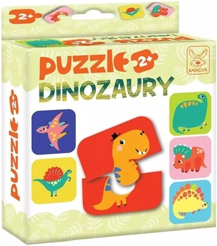 Dinoszaurusz párosító puzzle 2+