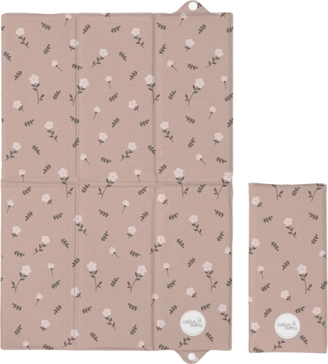 Ceba Baby Basic petite blossoms utazó pelenkázó alátét 60 × 40 cm