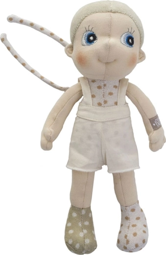 Rubens Barn EcoBuds Elm mini – puha textil baba bio pamutból 23 cm