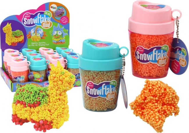 Narancssárga Habos Polisztirol Gyöngyök Pohárban