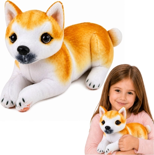 Plüss Shiba Inu kiskutya 25 cm