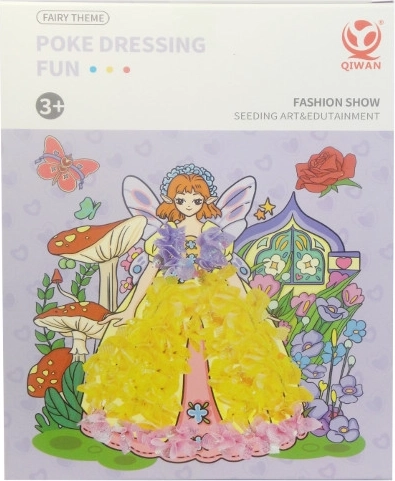 Kreatív készlet – tündérruhák díszítése