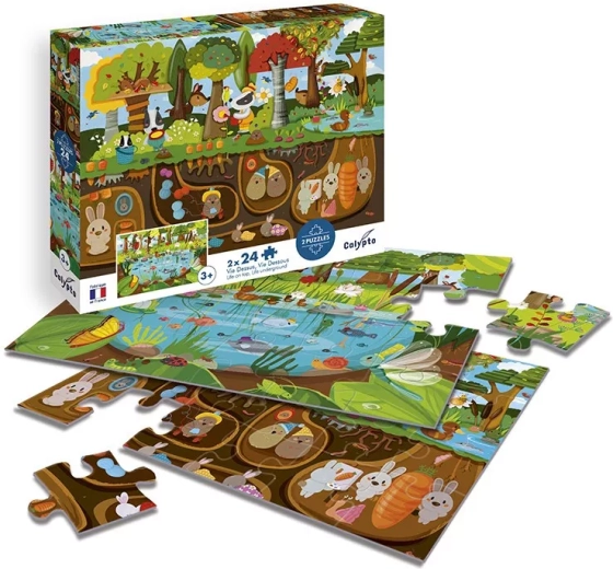 Sentosphere képes puzzle – Élet a felszín alatt