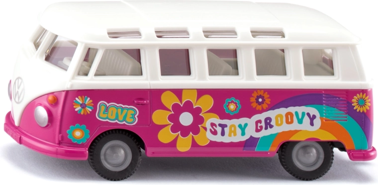 Siku Super – Volkswagen T1 Samba fém modell 1:50