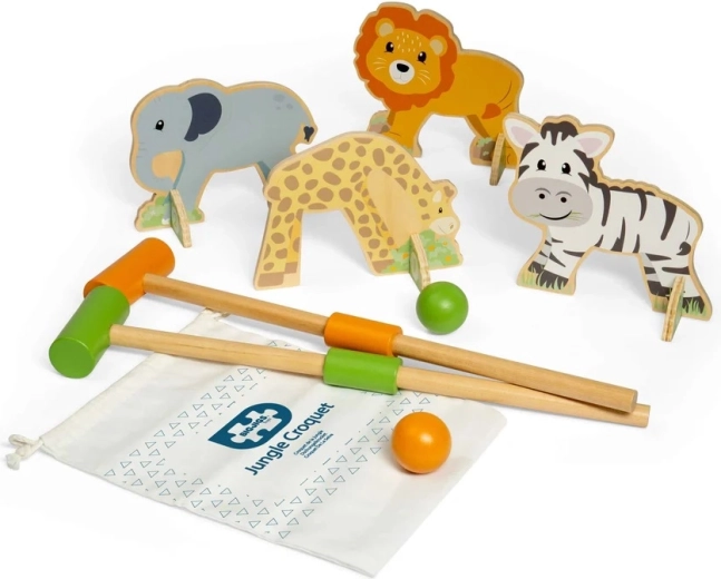 Fából készült Dzsungel krokett