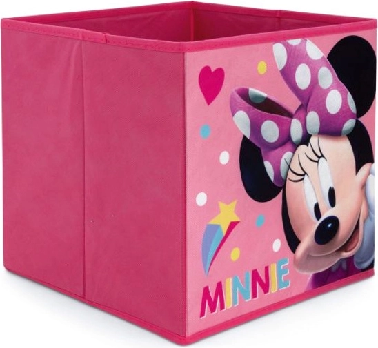 Összecsukható tárolódoboz / rendszerező Minnie Mouse 31 × 31 × 31 cm