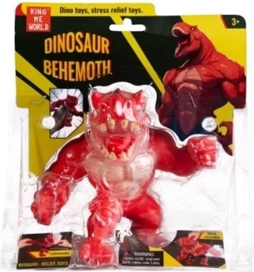 Behemoth plüss dinoszaurusz – piros