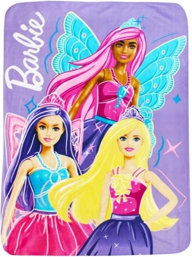 Barbie polár fleece takaró 100 × 140 cm