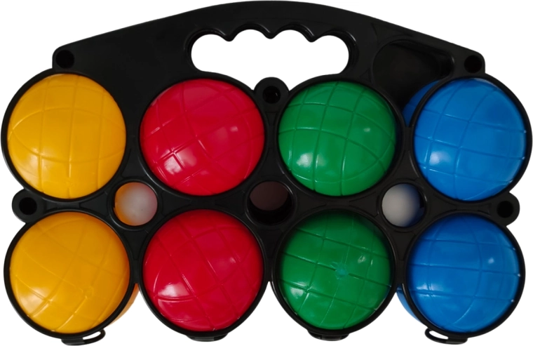 Műanyag pétanque golyók – 8 darabos készlet