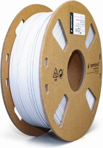 PLA filament 1,75 mm matt világosszürke 3D nyomtatókhoz