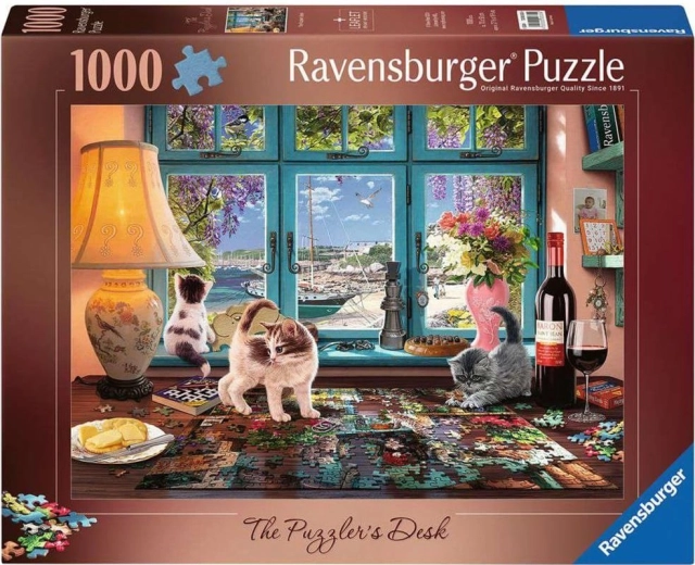 Ravensburger puzzleasztal puzzle-rajongóknak (1000 darabos)