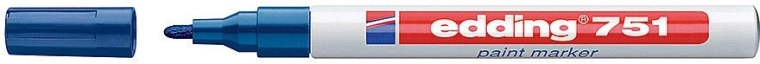 Edding 751 lakkfilc, kék