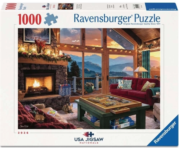 Ravensburger puzzle USA Jigsaw Nationals 2026 1000 darabos