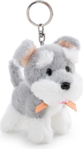 NICI plüss schnauzer kulcstartó 10 cm