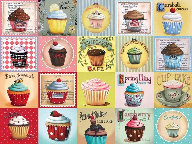 Puzzle Cupcake Kávéház XL 275 darab