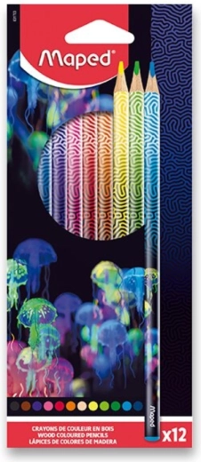 MAPED Deepsea Paradise színes ceruzák, 12 db