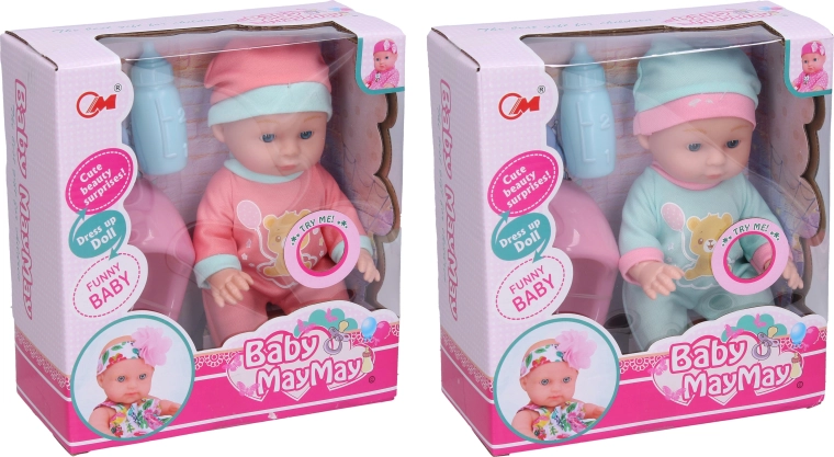 Baba biliával és hanghatásokkal 22 cm - 1 db