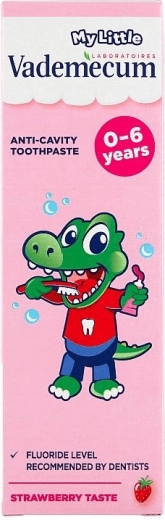 Vademecum MyLittle gyermek fogkrém eper 0–6 év 50 ml