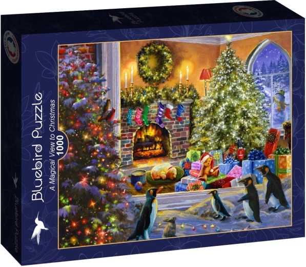 Bluebird puzzle Varászlatos kilátás karácsonyra 1000 darab