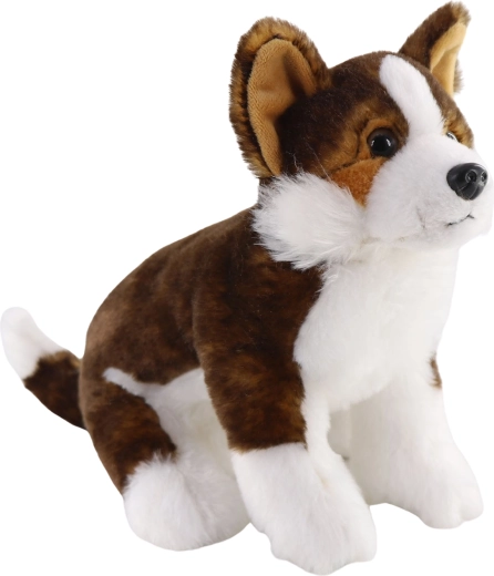 Plüss norvég lundehund 19 cm