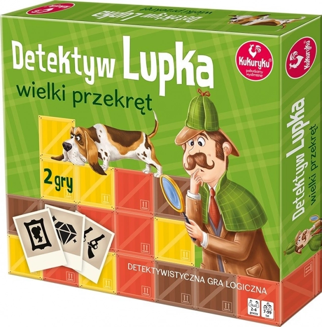 Detektív Lupka: A nagy csalás - Logikai társasjáték