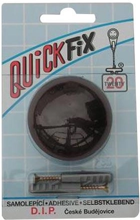 50 mm-es barna ajtóütköző, 2 db