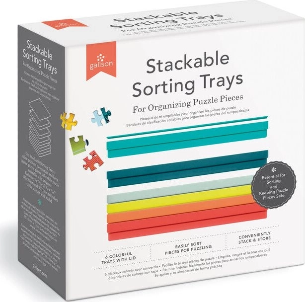 Galison kirakóválogató, 6 egymásra rakható tálka fedéllel