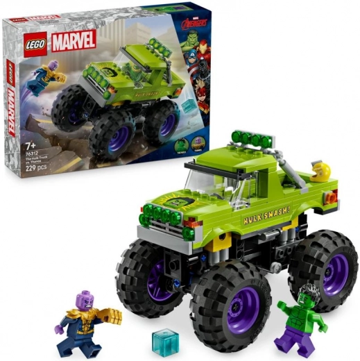 Lego Marvel szörnyteherautó: Hulk vs. Thanos