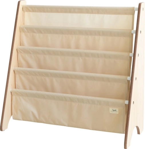 3 Sprouts könyvtartó állvány recycled solid/beige