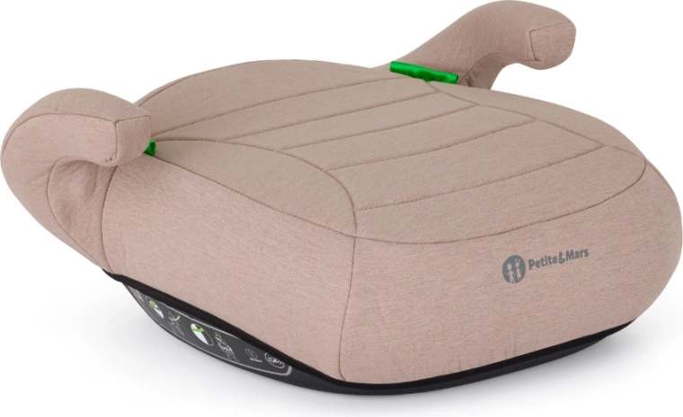 Petite&Mars ülésmagasító Zuno, tan brown, 125–150 cm (22–36 kg)