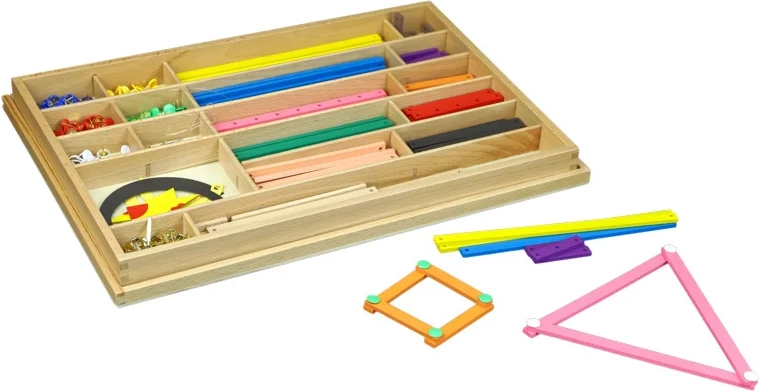 Moyo Montessori geometriai összeállítható készlet