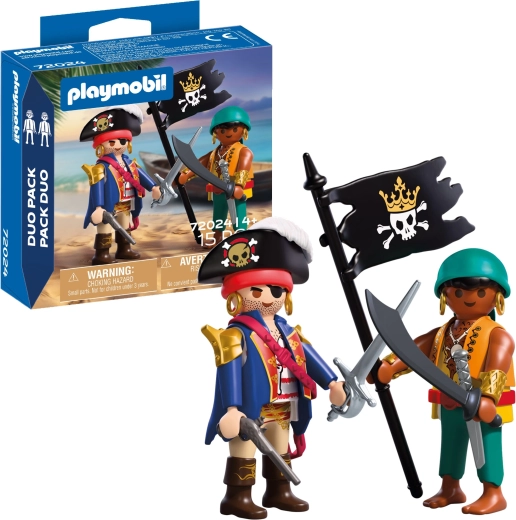 Playmobil Duo Pack – kalózok kiegészítőkkel, 15 darabos készlet