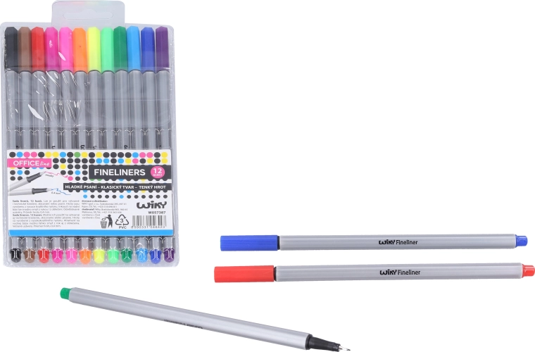 Fineliner tűfilc 0,4 mm (12 db)
