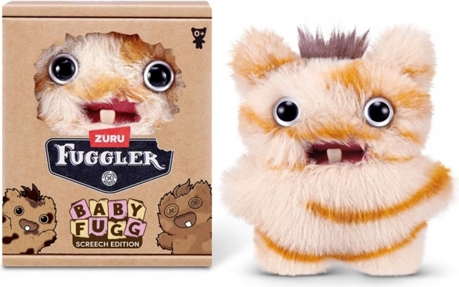 ZURU Fuggler Baby Fuggs Screech barna plüssfigura