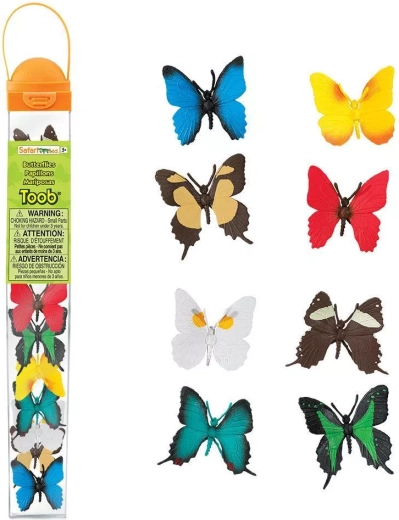 Safari Ltd. TOOBS pillangók tubus