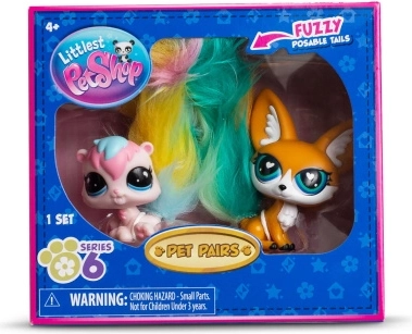 Littlest Pet Shop figurák 2 db