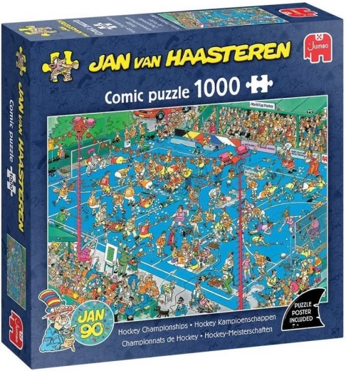 Jumbo Jan van Haasteren puzzle Jégkorong-bajnokság 1000 darab