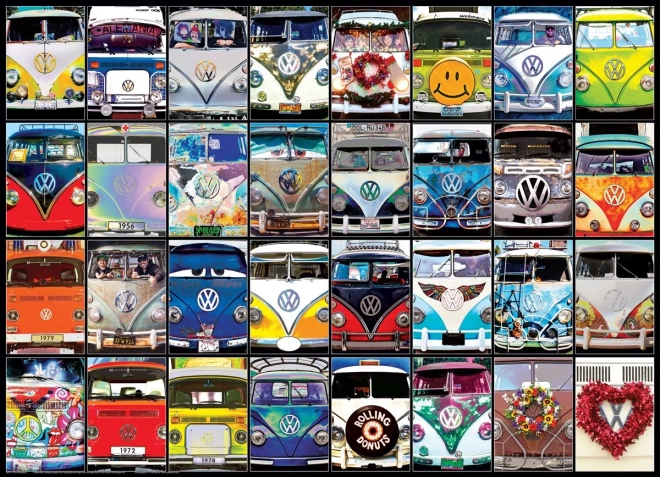 Puzzle EUROGRAPHICS VW Cool Faces 1000 darabos