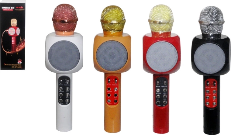 Bluetooth gyermekmikrofon fénnyel és hanggal - 1 db