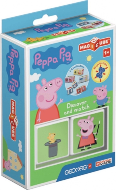 Magicube mágneses kockák Peppa malac – Fedezd fel és csatlakozz