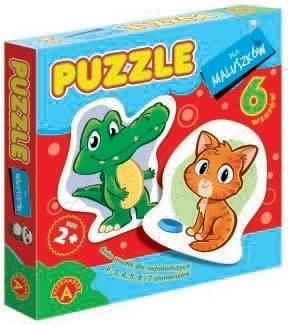 Puzzle a legkisebbeknek – krokodil
