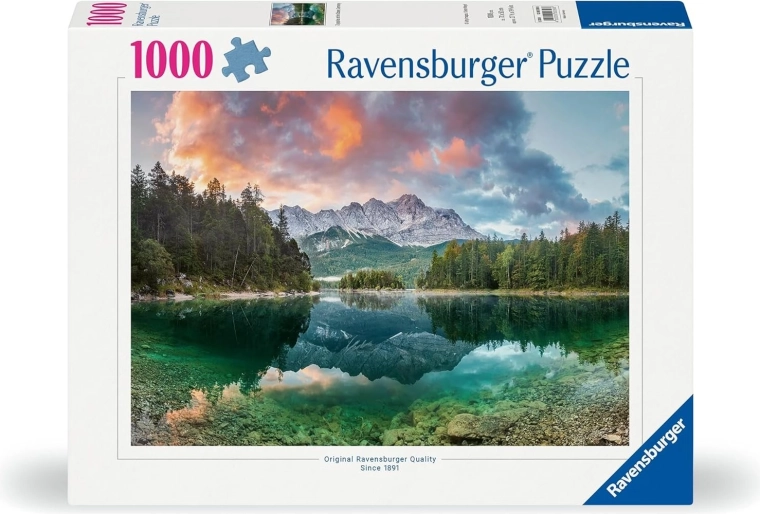 Ravensburger puzzle Zugspitze az Eibsee-tónál 1000 darab