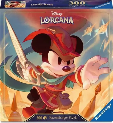 Ravensburger puzzle Disney Lorcana: Mickey egér – bátor szabó, 300 darab